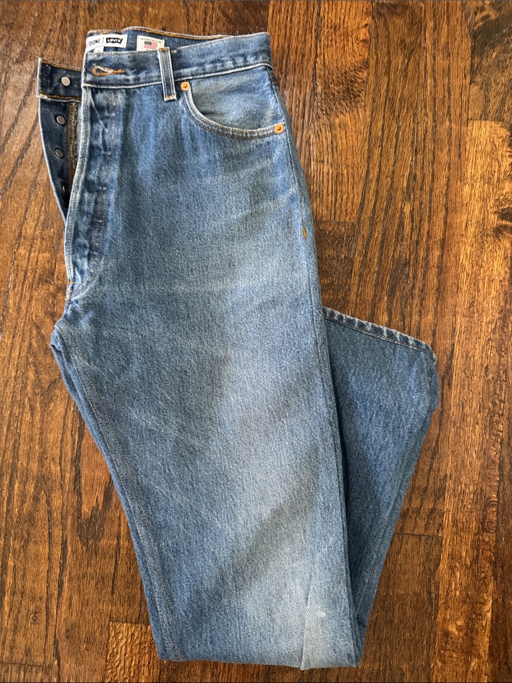 Re/Done x Levi’s Women’s Jeans 1970s Straight Leg
